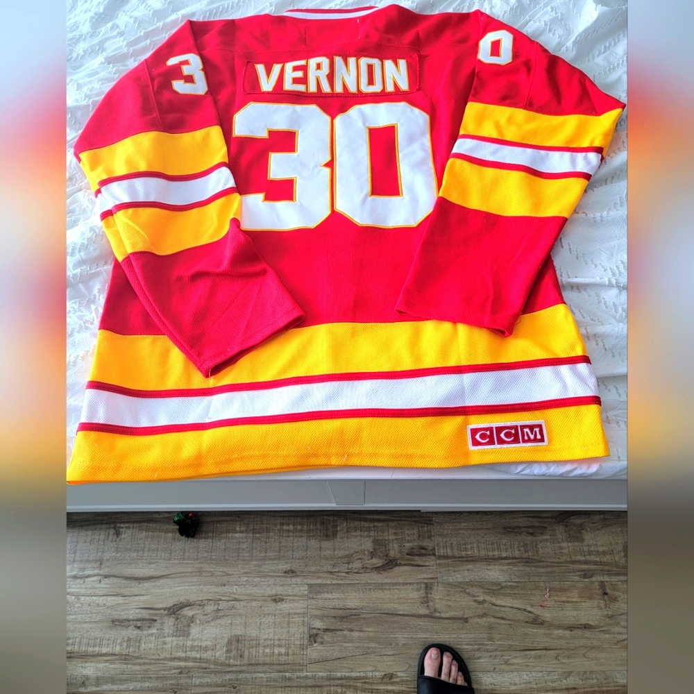 Mike Vernon jersey XXL